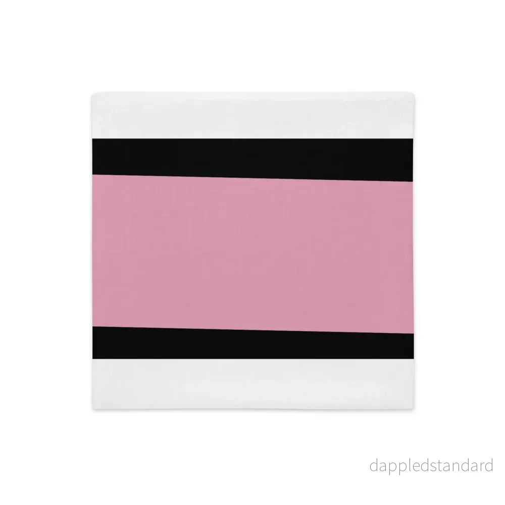 Kuddfodral Lakrits Kvadrat rosa