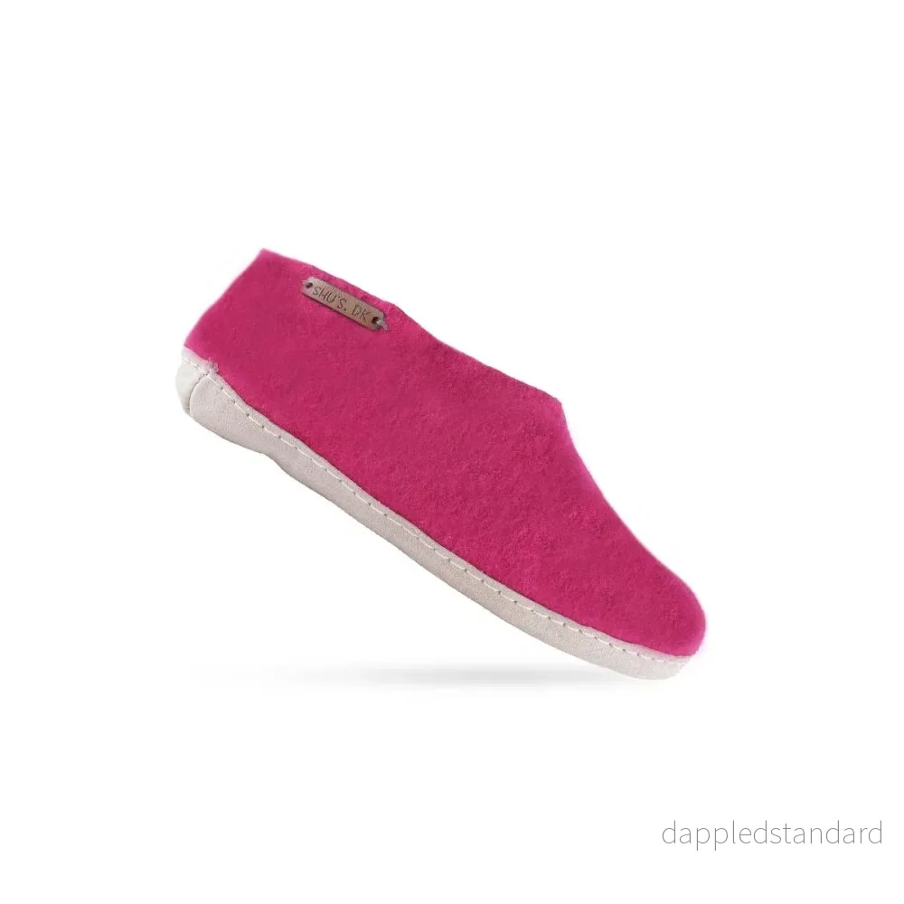 Ullskor (100% ren ull) - Modell Rosa med mockasula