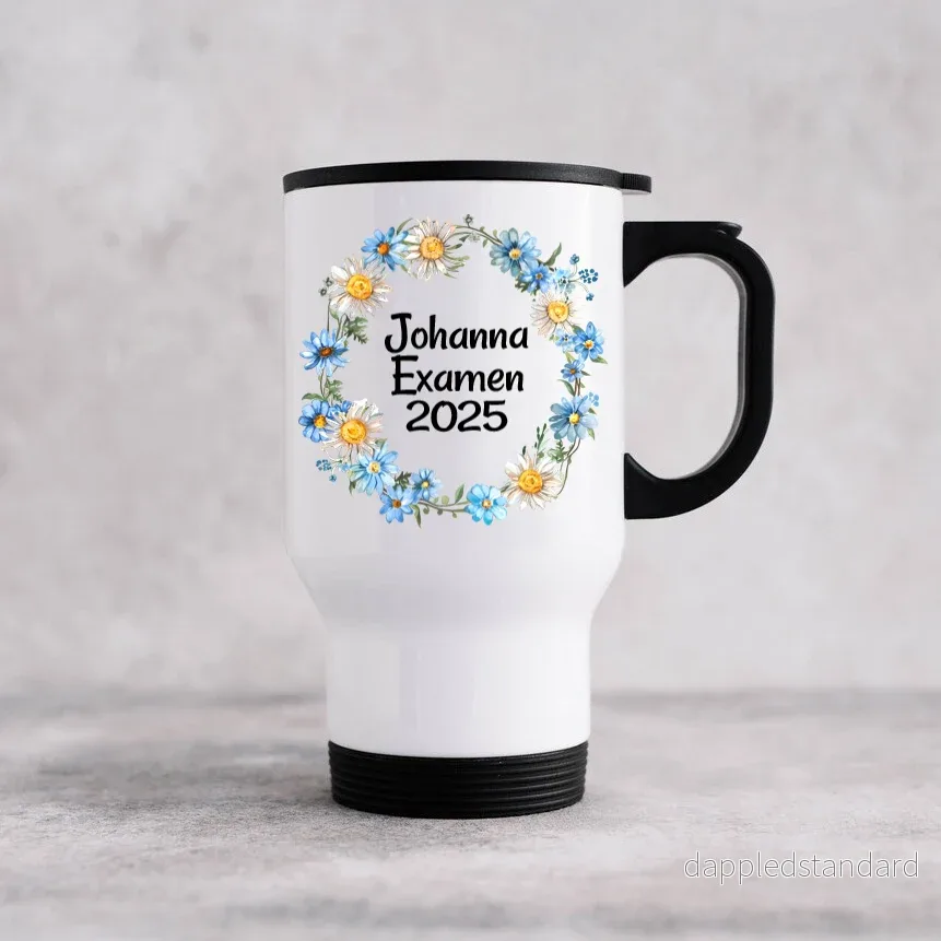 Personlig Termosmugg med Namn | Perfekt Present till Studenten eller Examen