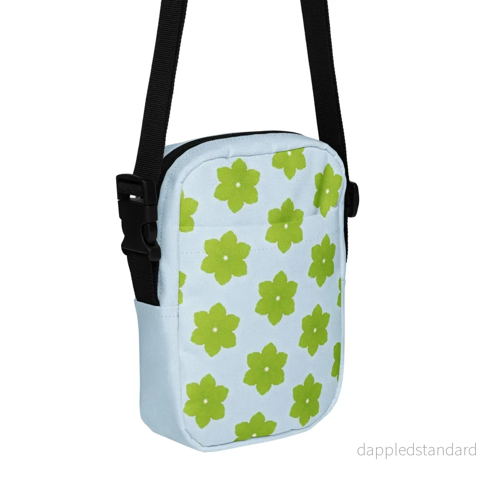 Crossbody Väska Piff Grönblom Crossbody Väska Piff Grönblom