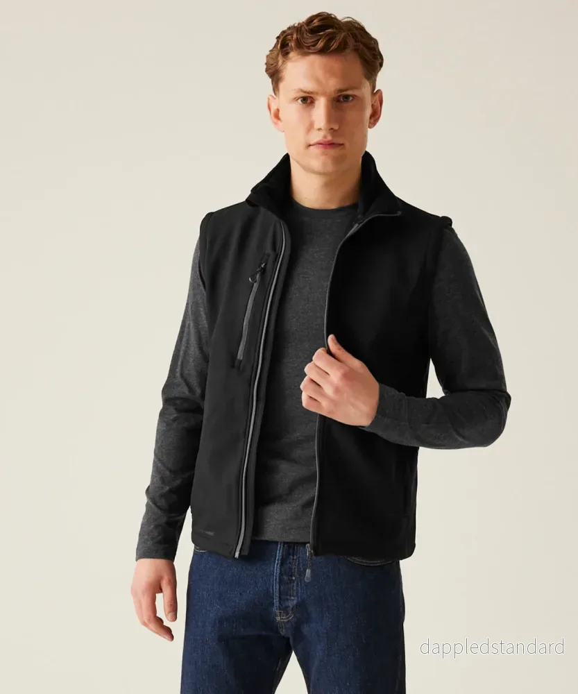Honestly Made bodywarmer i återvunnen softshell