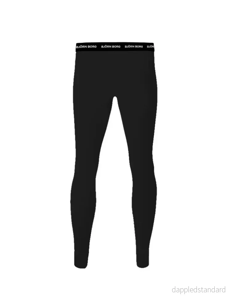 Björn Borg Sorte Stretch Long Johns - Bild 2