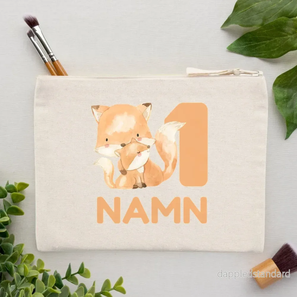 Cuddly Cute Fox  | Återvunnet Pennfodral