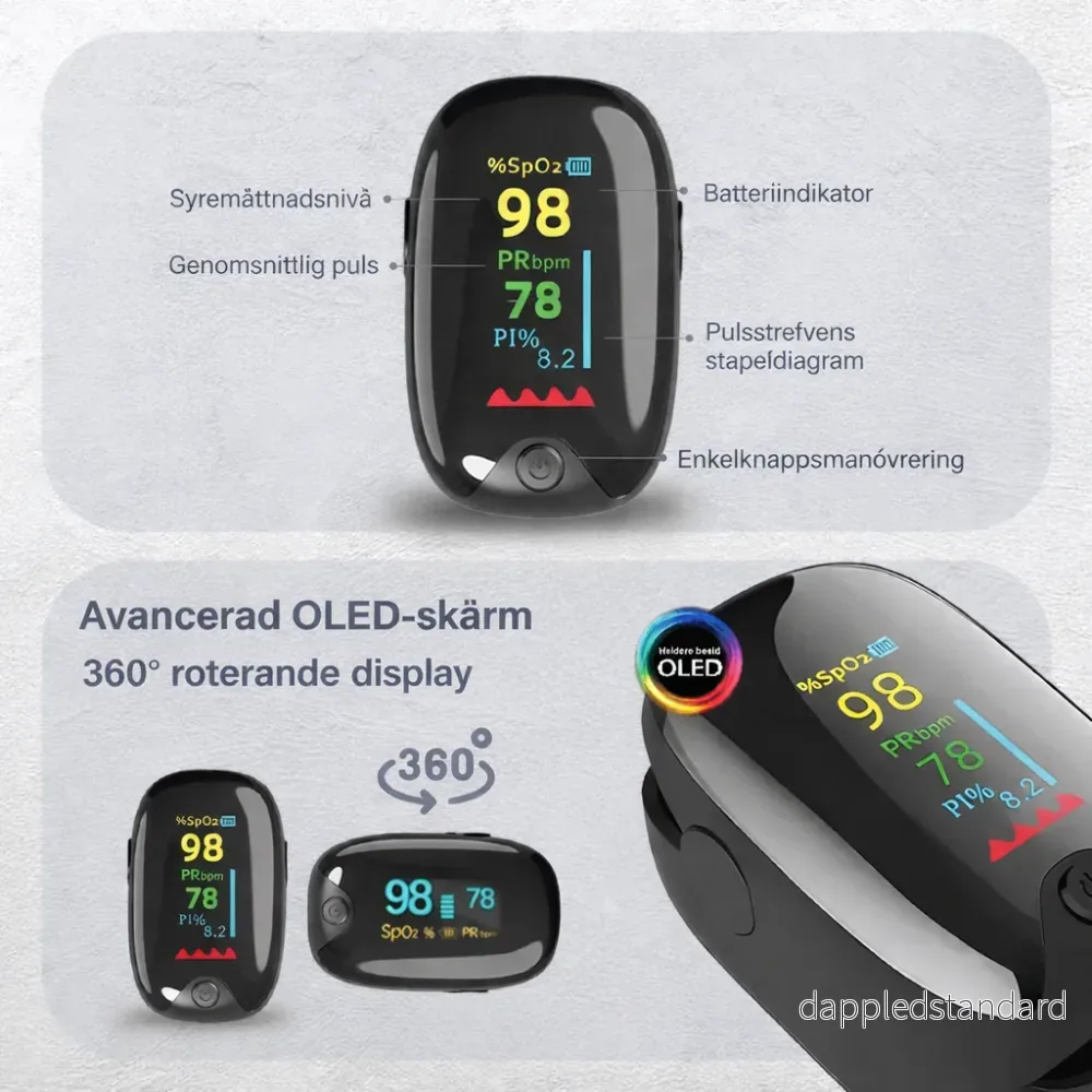 VitalSense™ – Mät Syrenivå & Puls på Sekunder - Bild 3
