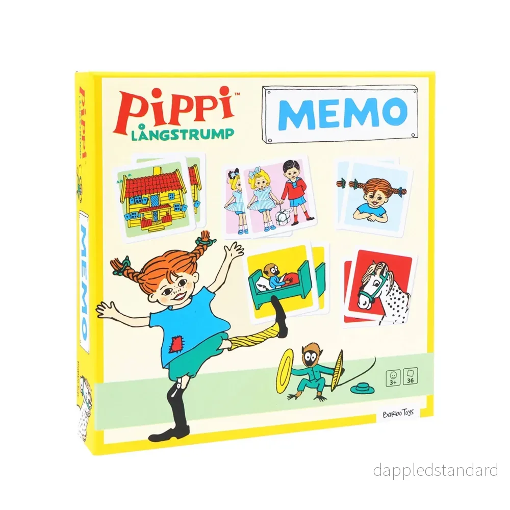 Memoryspel med Pippi Långstrump Memoryspel med Pippi Långstrump