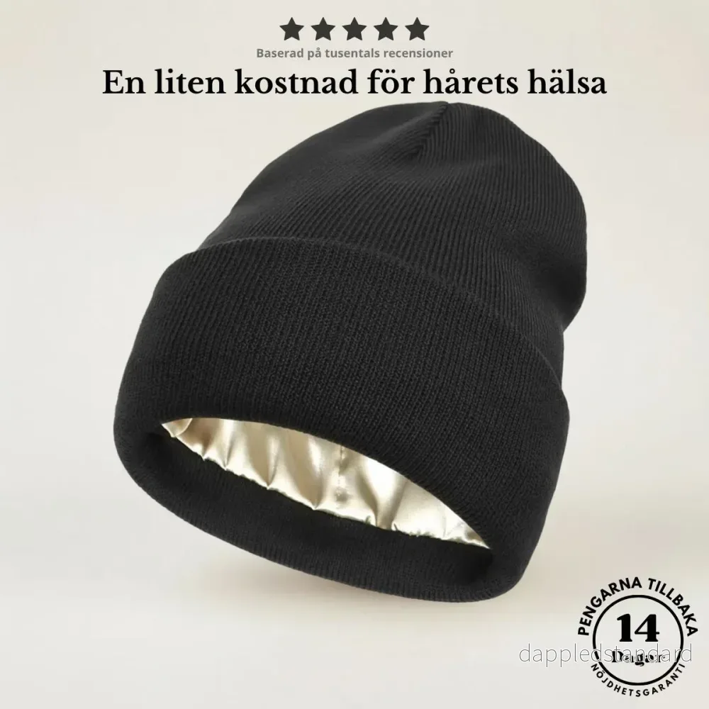 SilkyBeanie | Skyddar håret från friktion, slitage och friss — varje natt.
