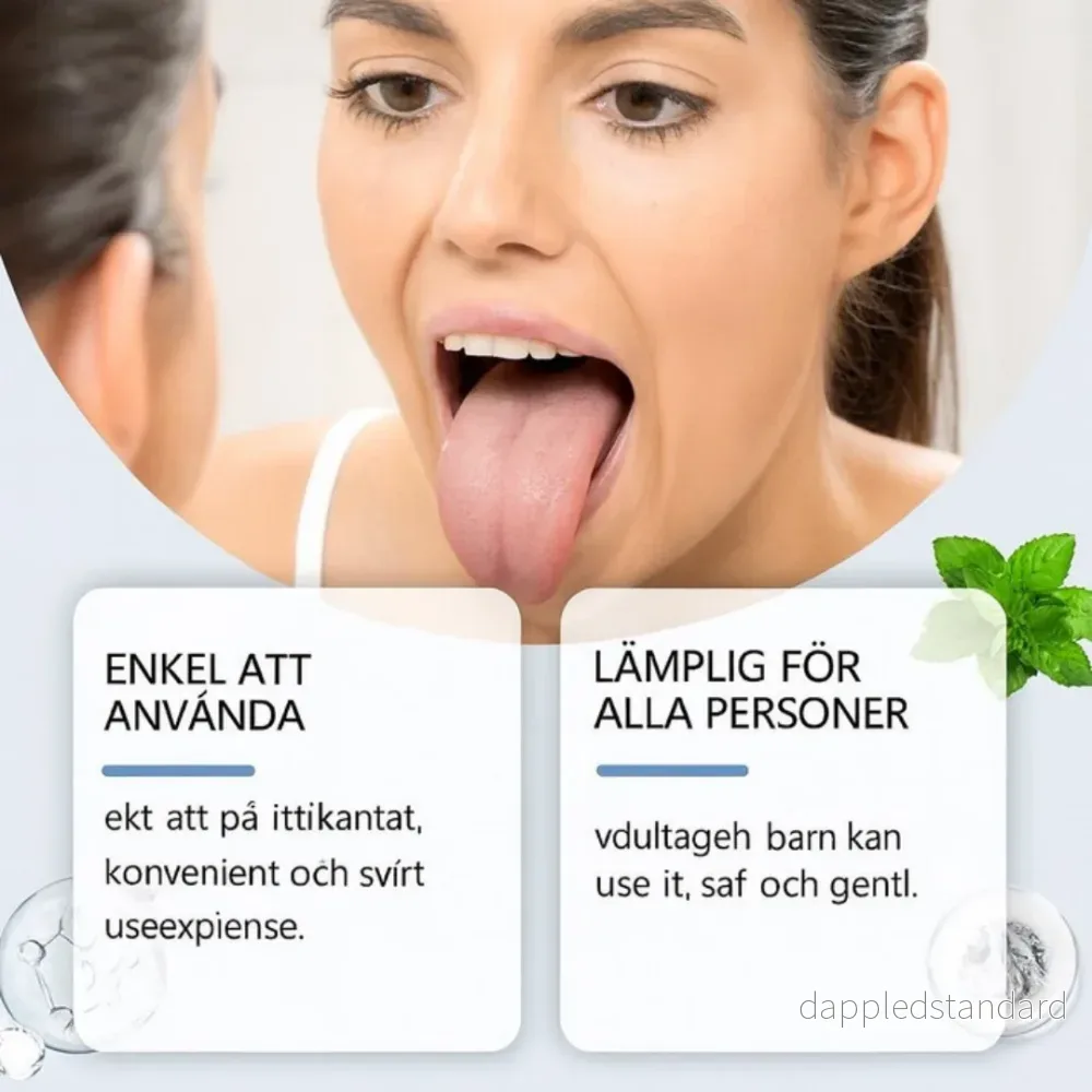 MouthCare | Säg adjö till beläggningar på tungan, dålig lukt och bakterier - Bild 3