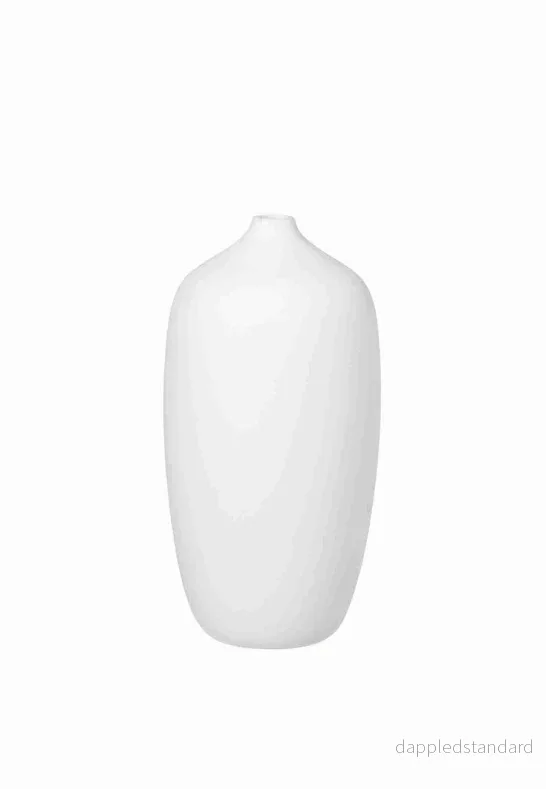 Ceola Vas H25 cm Ø13 cm Vit
