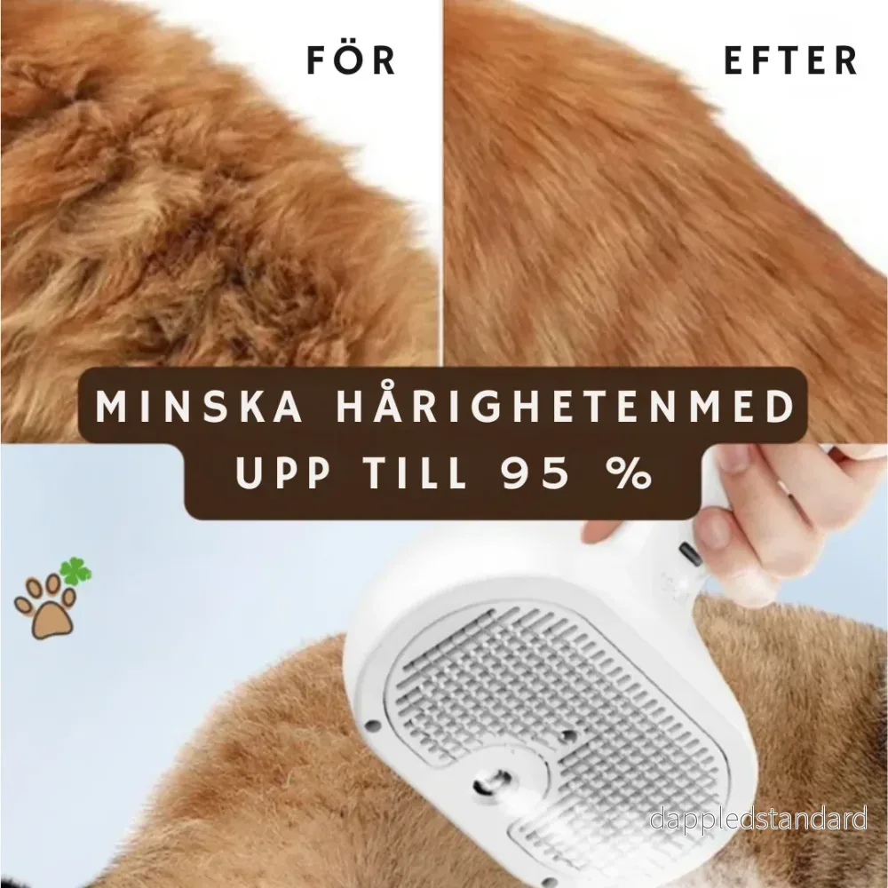 PälsSpa™ Pro | Professionell pälsvårdsborste för husdjur - Bild 3