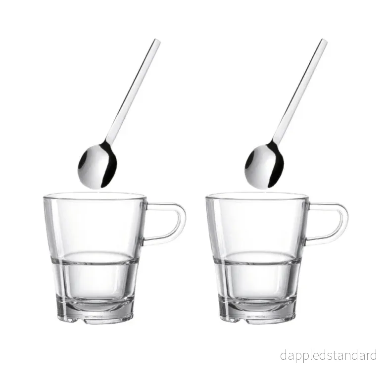 Senso Kaffeset med sked 250ml 2-pack