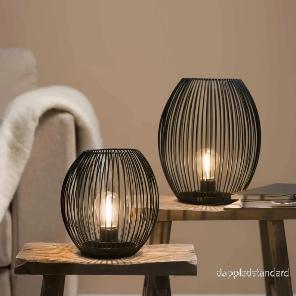 Casolare Lanterna 18 cm Svart med LED - Bild 2