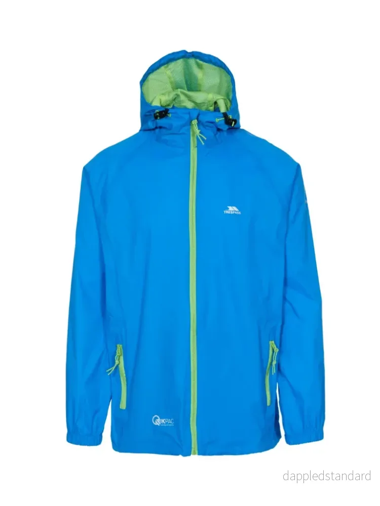Trespass Kobolt Qicpac Unisex Regnjakke Trespass Kobolt Qicpac Unisex Regnjakke