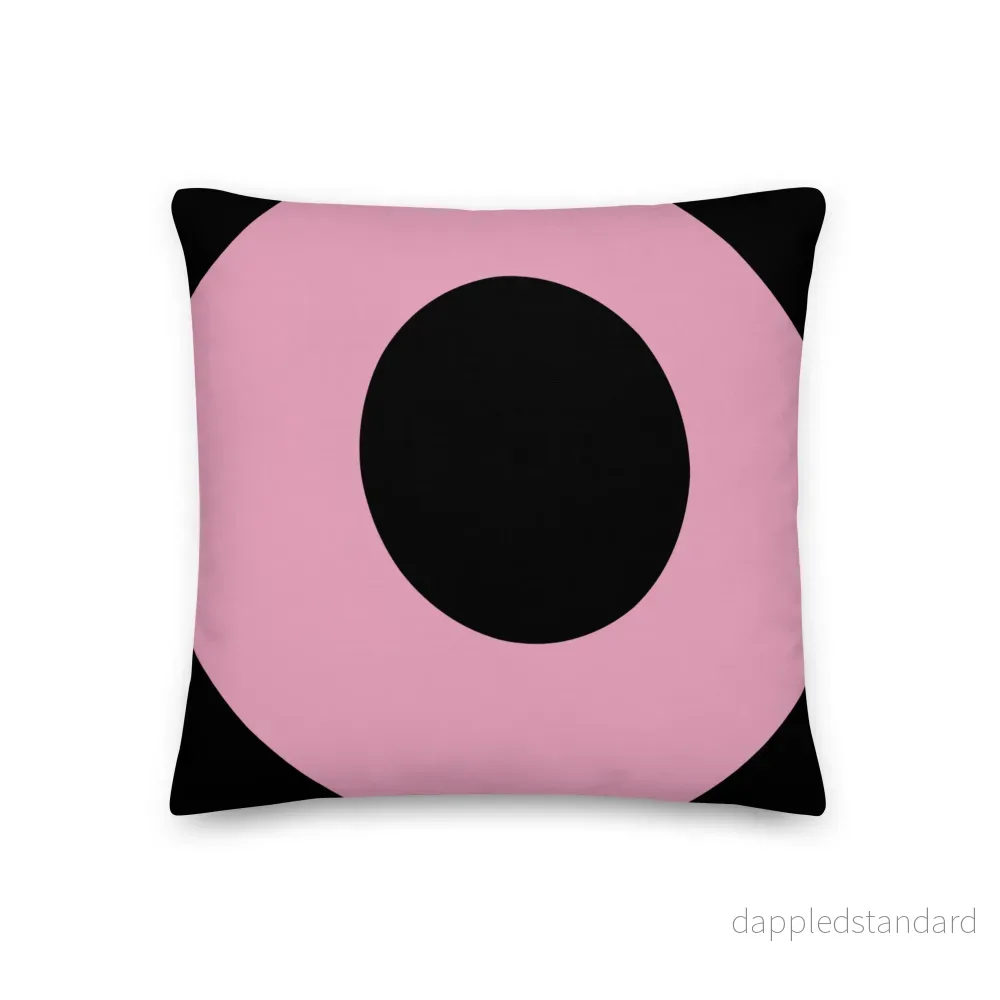 Kudde Lakrits rosa/svart - Bild 2