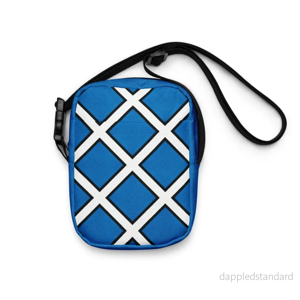 Crossbody Väska Piet Ruta blå - Bild 2