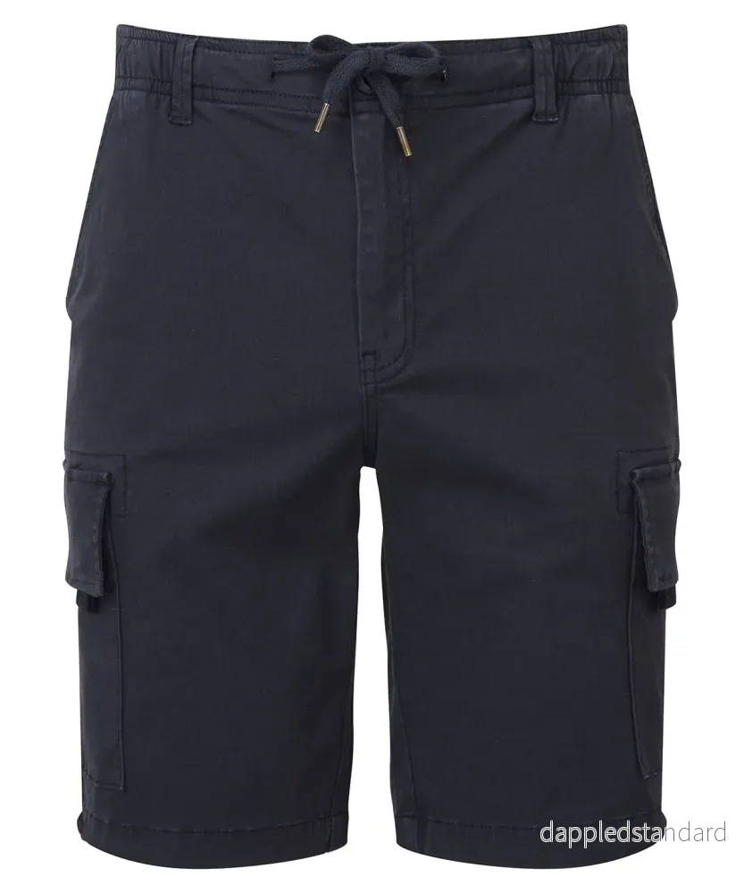 Cargo utility shorts med dragsko för herrar - Bild 3
