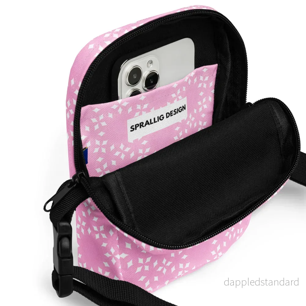 Crossbody Väska Plurr Krans rosa - Bild 3