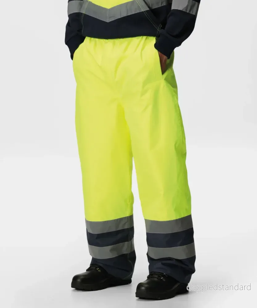 Pro hi-vis isolerade överdragsbyxor Pro hi-vis isolerade överdragsbyxor