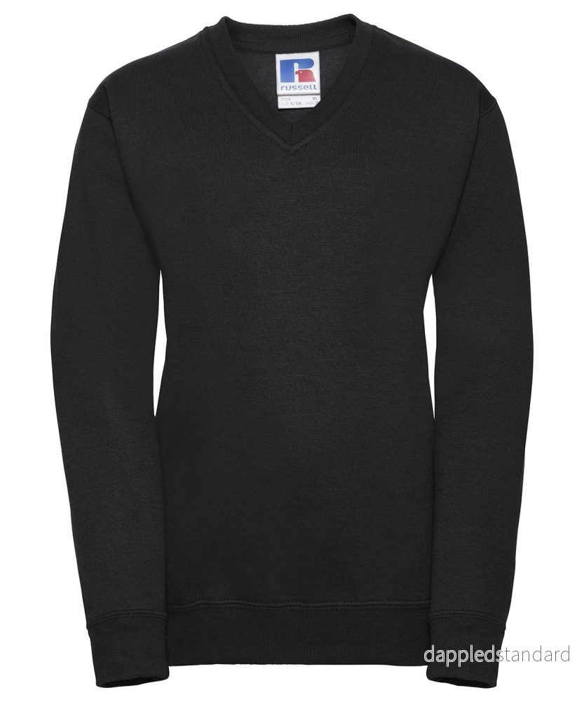 Russell Europe - Sweatshirt med V-Ringning för Barn - Bild 2