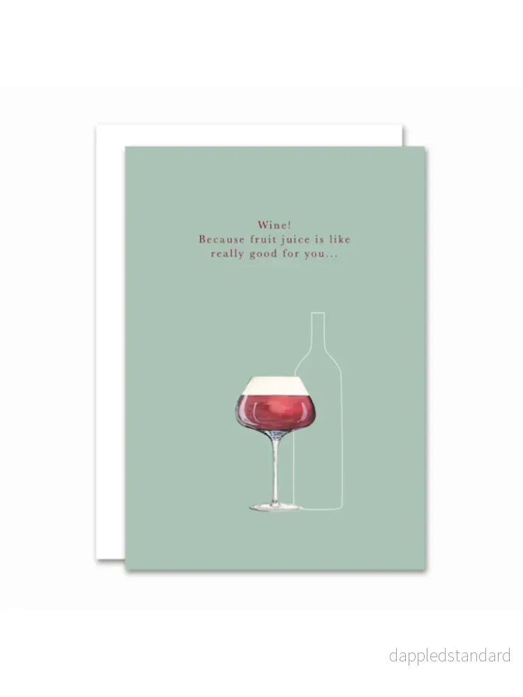 All By Voss – Wine Kort A6 All By Voss – Wine Kort A6