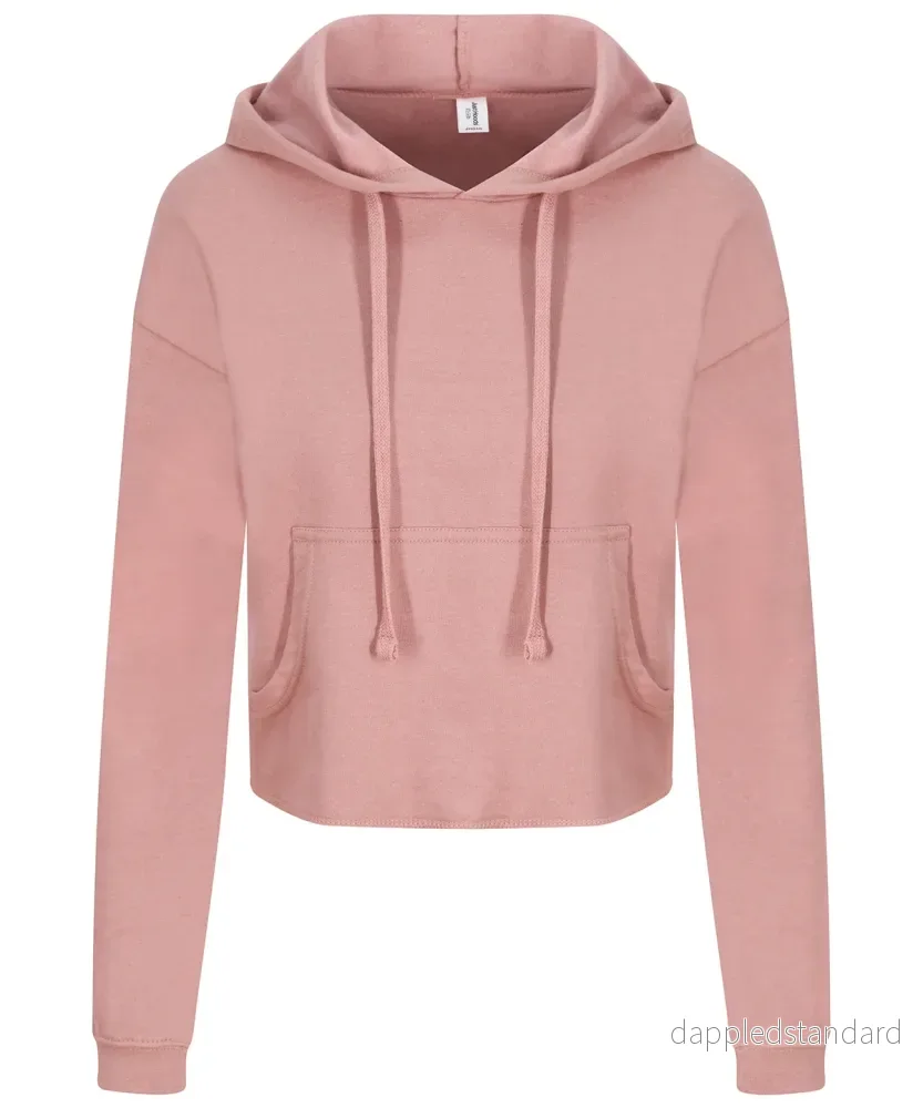 AWDis Just Hoods - Croppad Dam Hoodie - Bild 3
