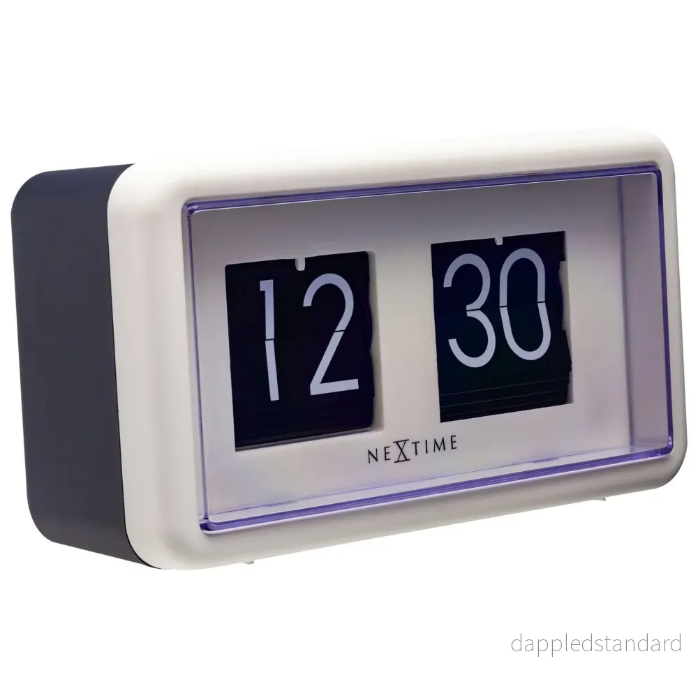 Bords-/Väggklocka Flip clock 24hr 18 cm Bords-/Väggklocka Flip clock 24hr 18 cm