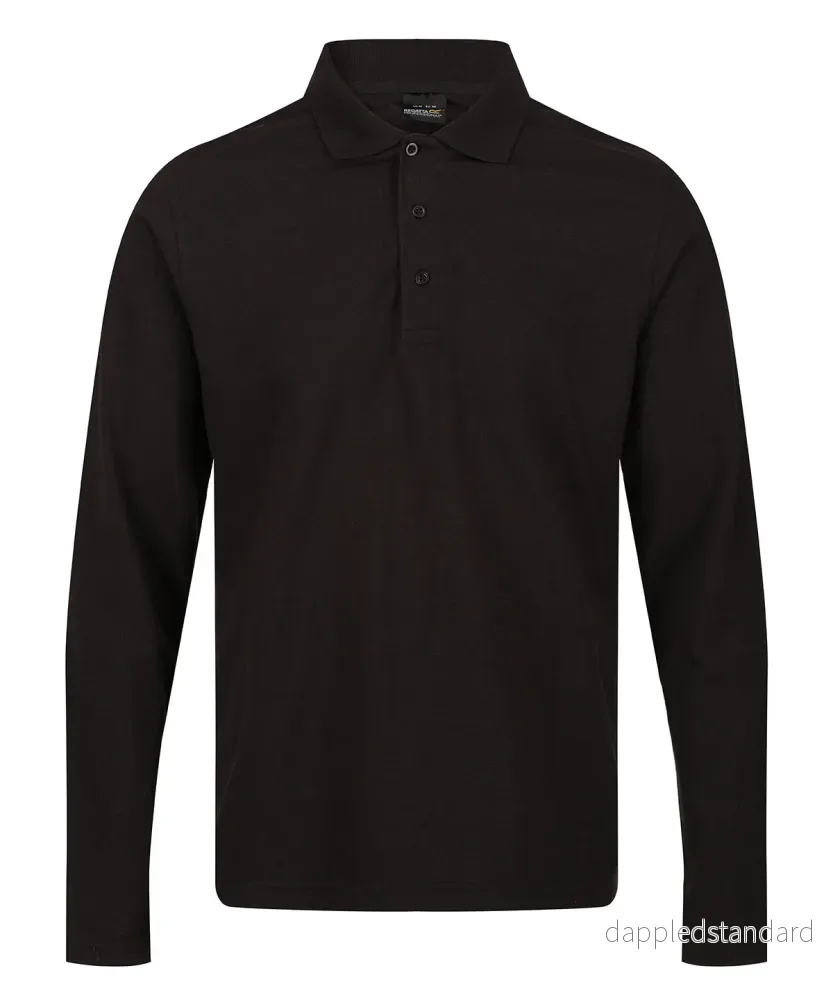 Pro 65/35 Long Sleeve Polo - Herr - Bild 2