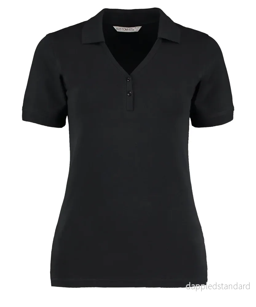 Sophia V-neck Polo - Bild 2