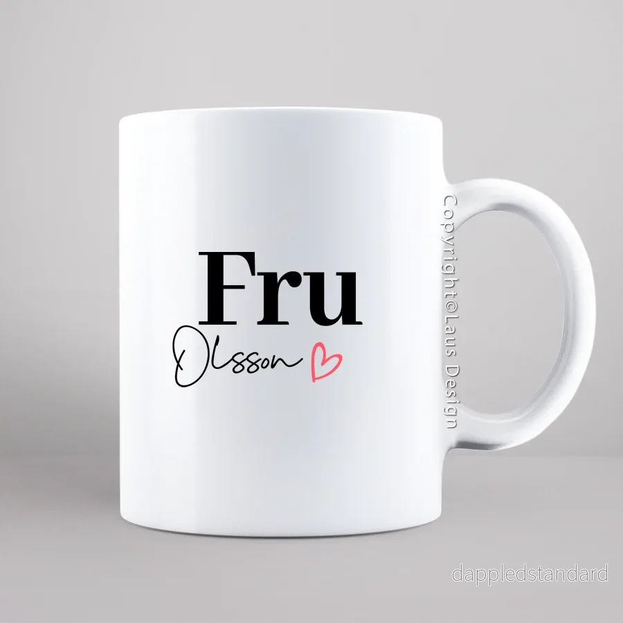 Mugg | Herr/Fru Mugg | Herr/Fru