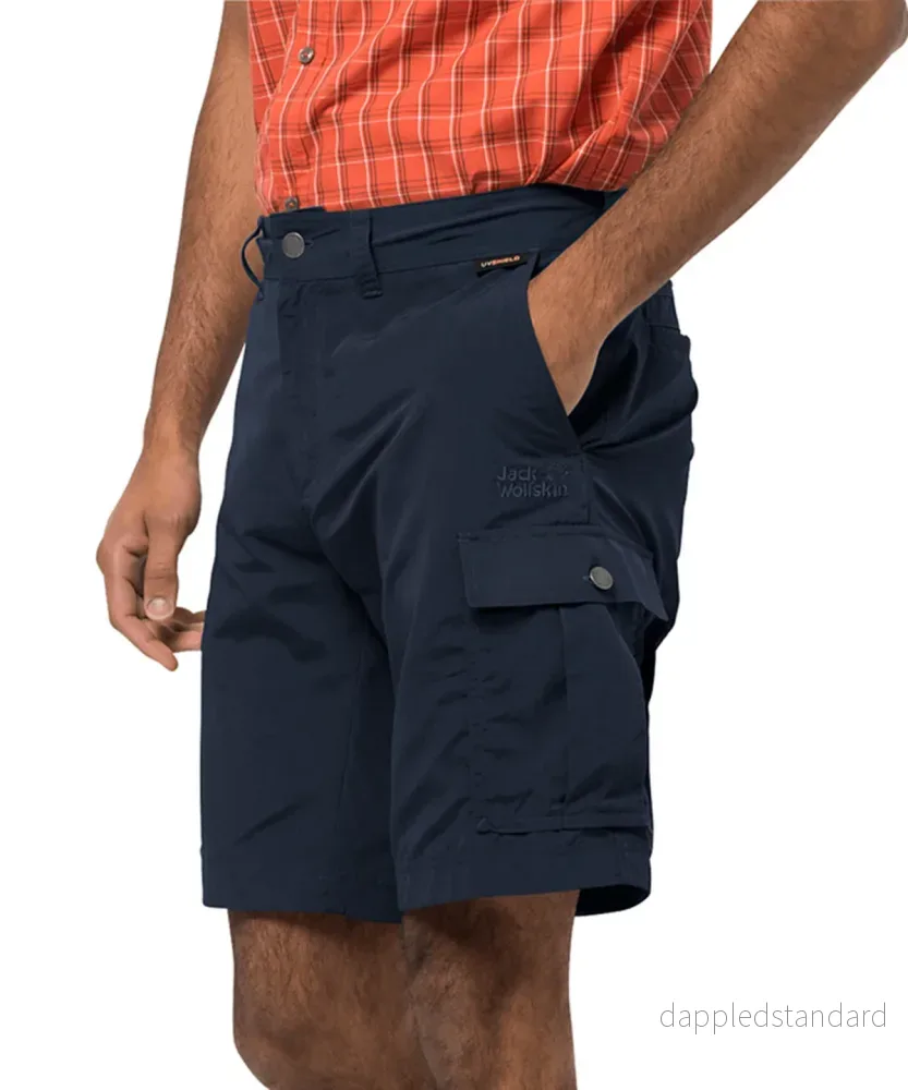 Cargo shorts med fickor