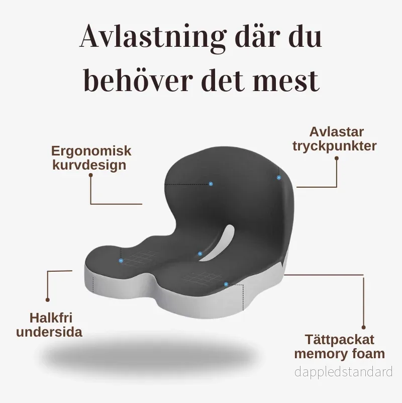 SitRelief | Lugnande avlastning för rygg, höfter och svanskota - Bild 3