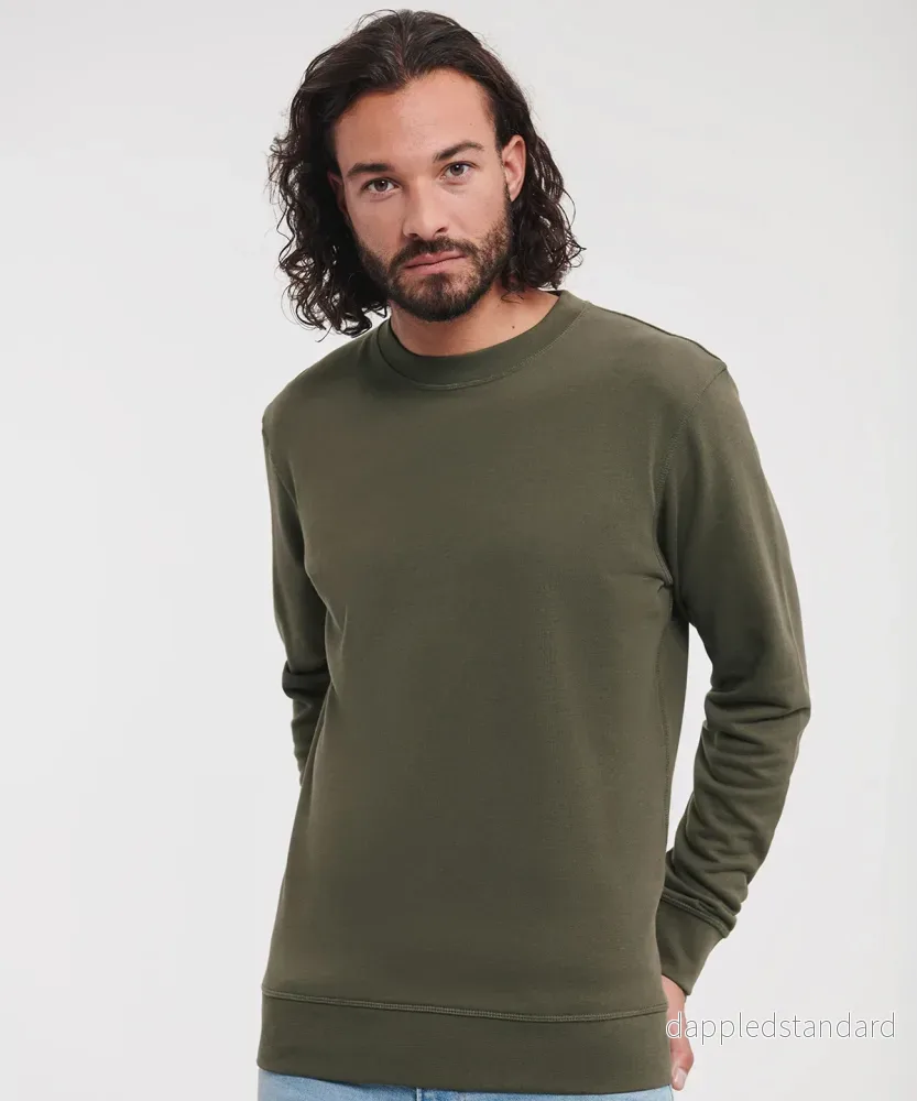 Russell Europe - Sweatshirt i Ren Ekologisk Bomull