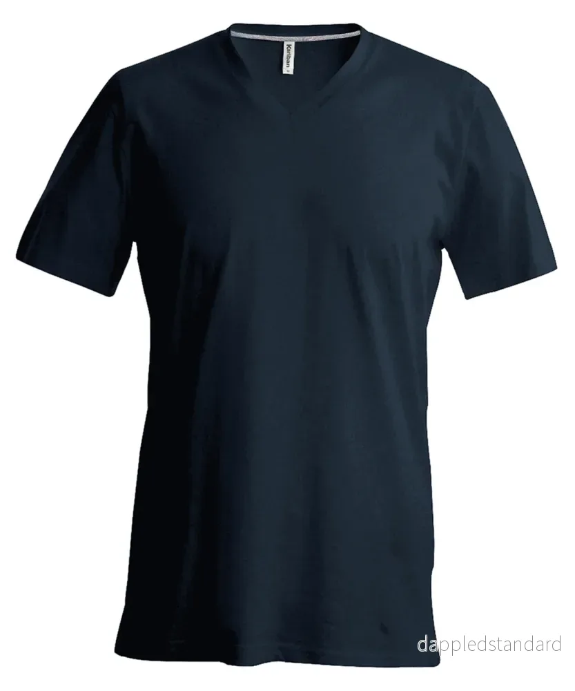 Short Sleeve V-Neck T-shirt - Herr - Bild 2