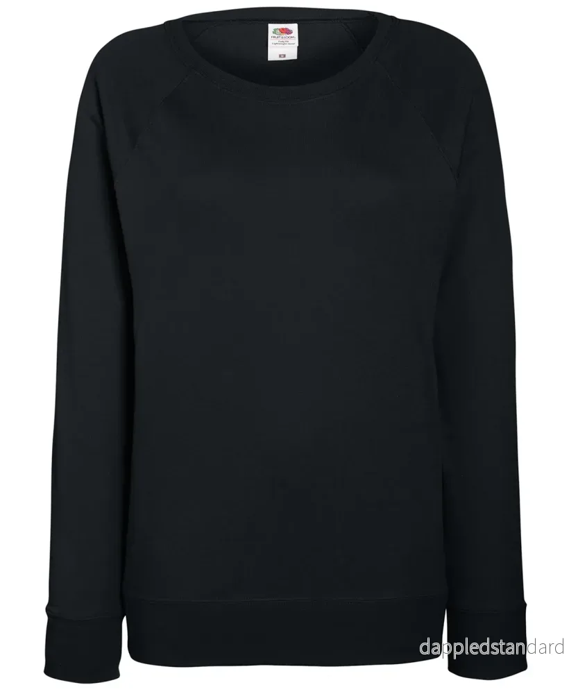 Fruit Of The Loom - Lätt raglan sweatshirt för damer - Bild 3