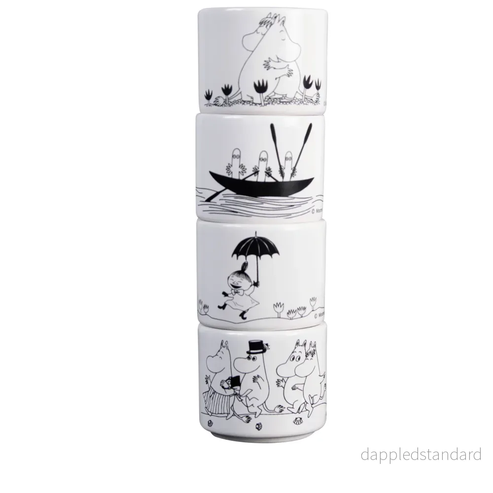 Moomin Eggcups 4-Pack Moomin Eggcups 4-Pack