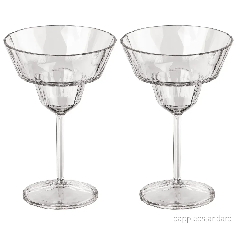 Drinkglas Koziol Superglas club no.16 plast 25 cl crystal clear 2-pack