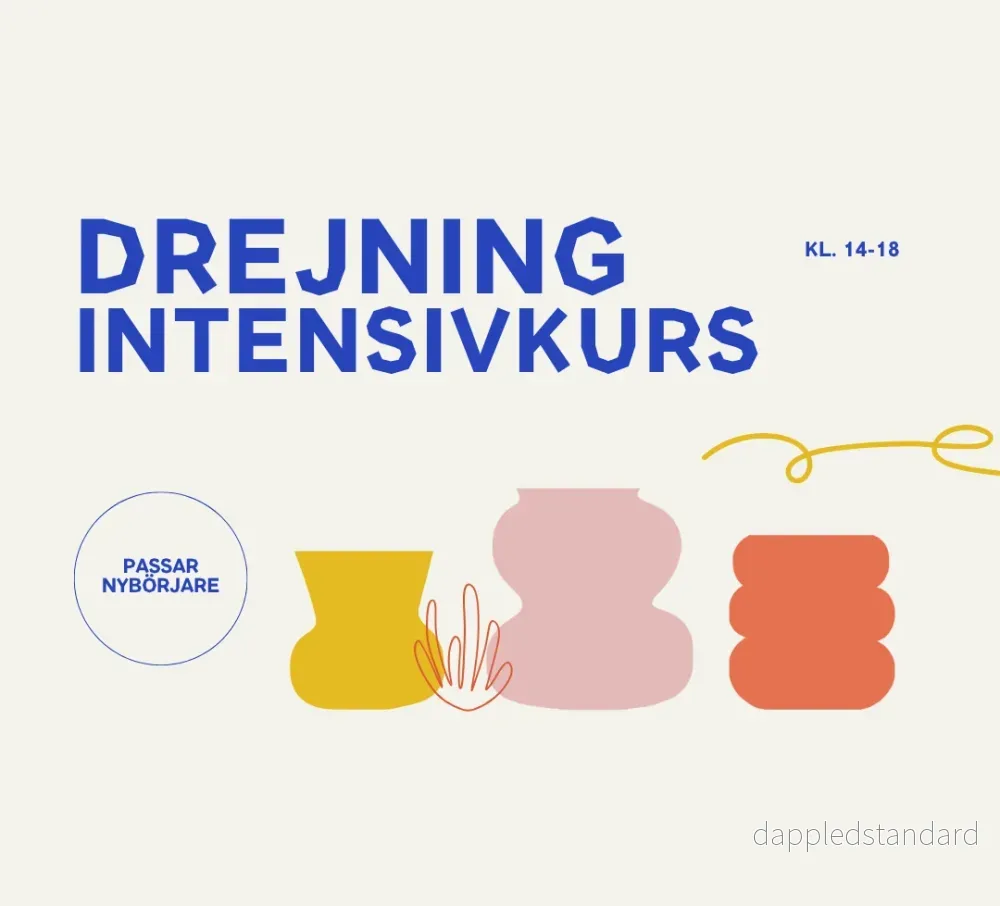 Intensivkurs - Drejning (kl. 14-18)
