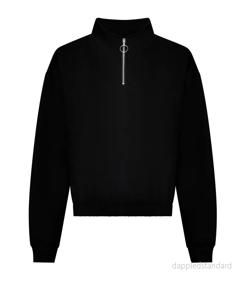 AWDis - Dam Cropped Zip Sweat - Bild 3
