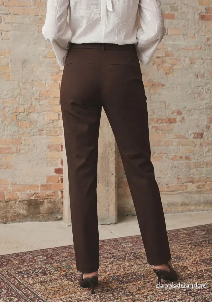 Isay chinos long brun - Bild 3