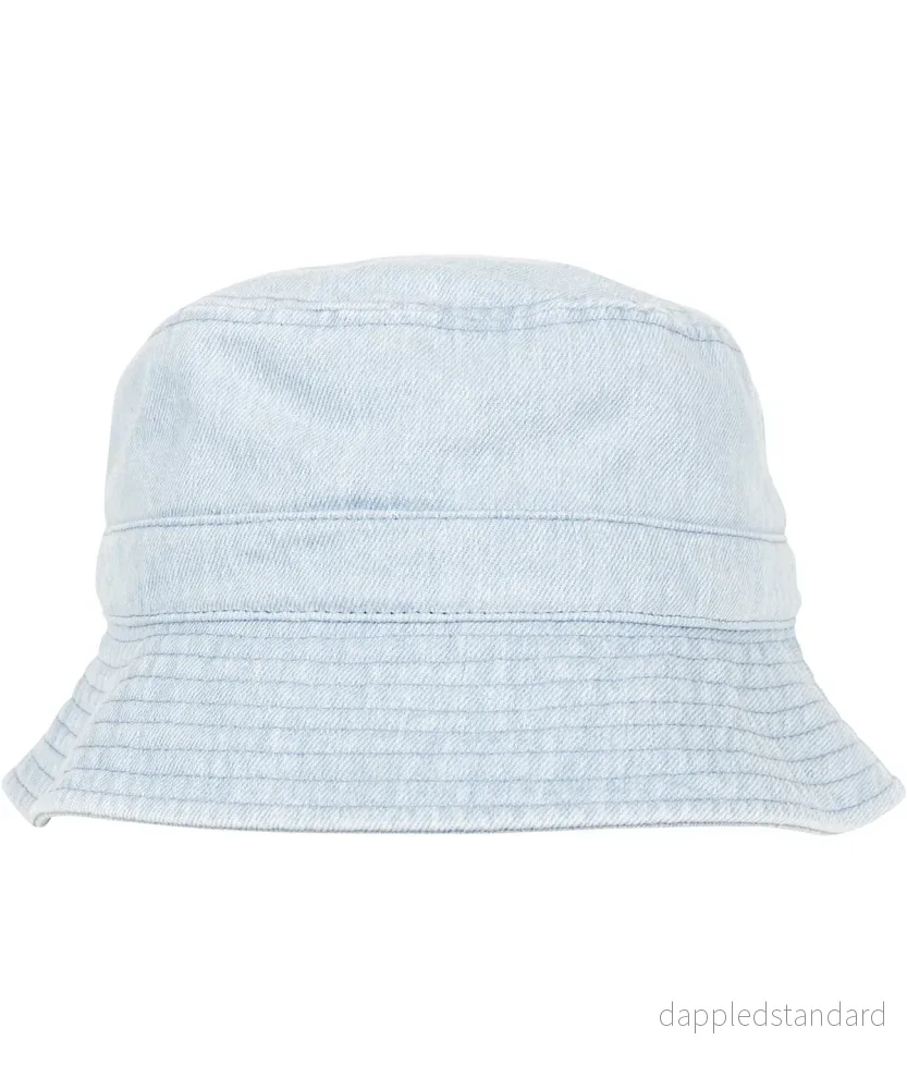 Hatt med bucket i denim - Bild 3