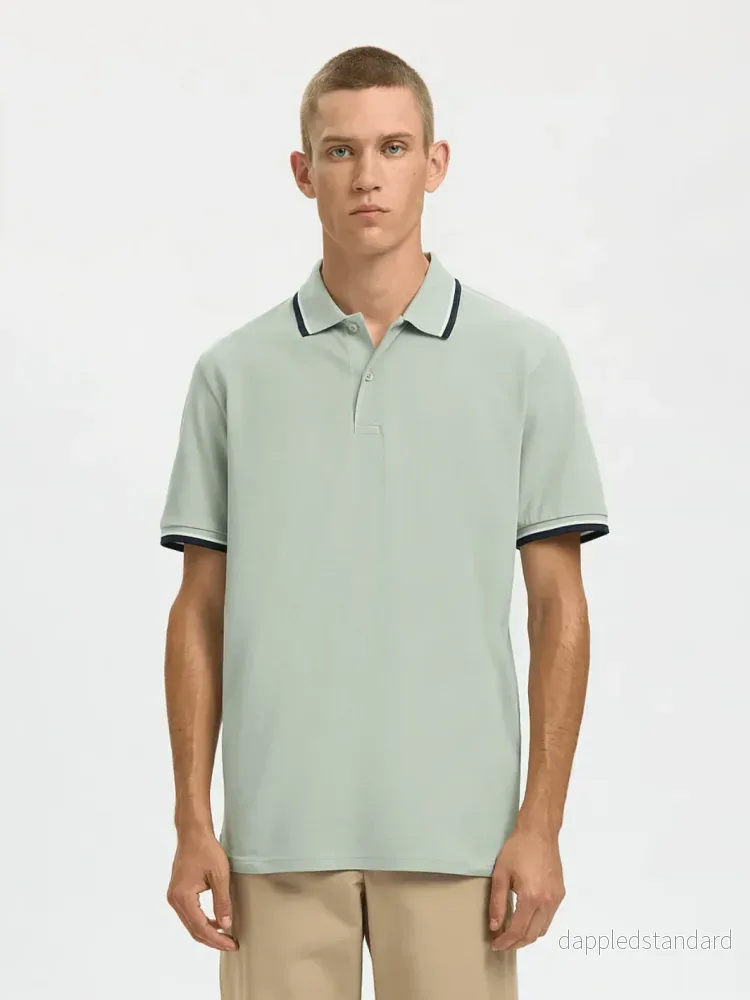 Selected Homme Mintgrøn Atlas Sport Polo Selected Homme Mintgrøn Atlas Sport Polo