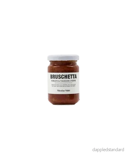Bruschetta, Tomato & Taggiasca Olive Bruschetta, Tomato & Taggiasca Olive