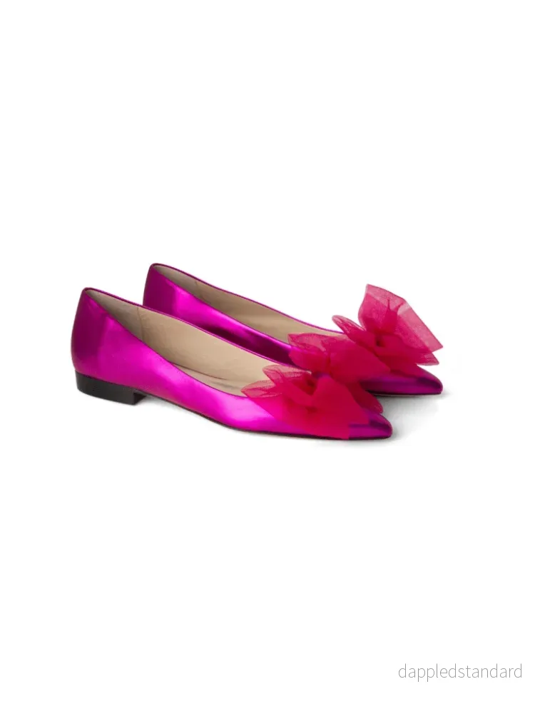 Metallic Rosa Custommade Annabella ballerina Metallic Rosa Custommade Annabella ballerina