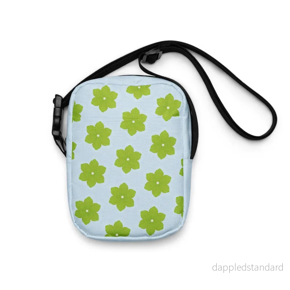 Crossbody Väska Piff Grönblom - Bild 2