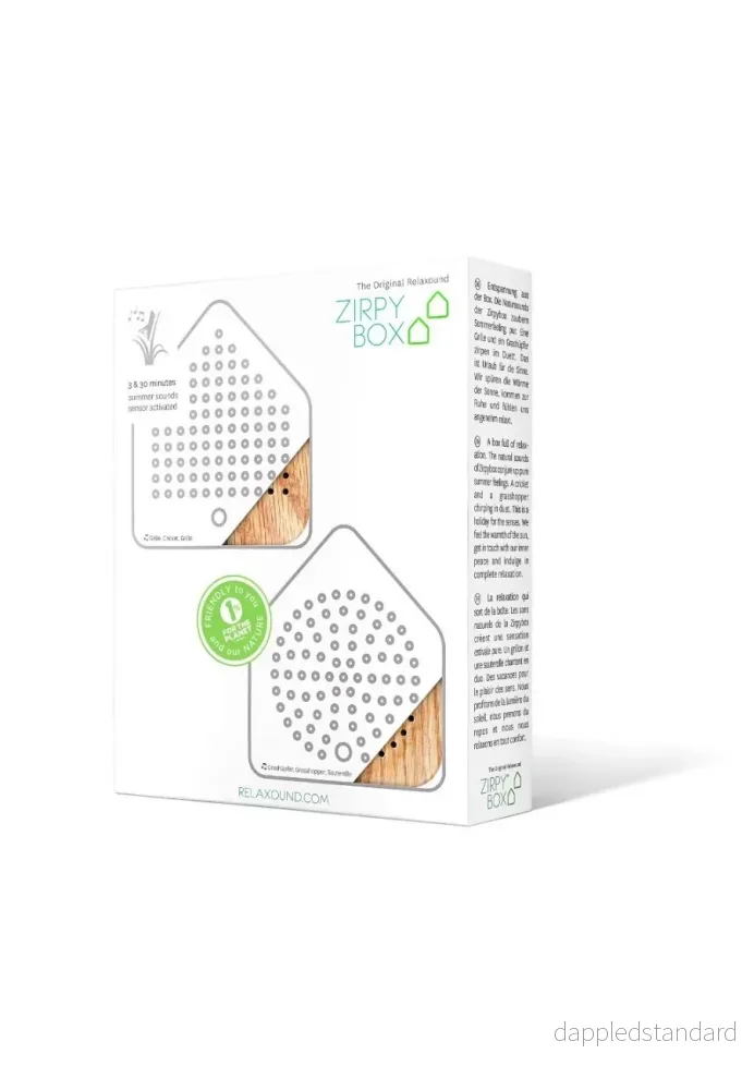 Zirpybox Speldosa 2-pack Gräshoppa Ek - Bild 3