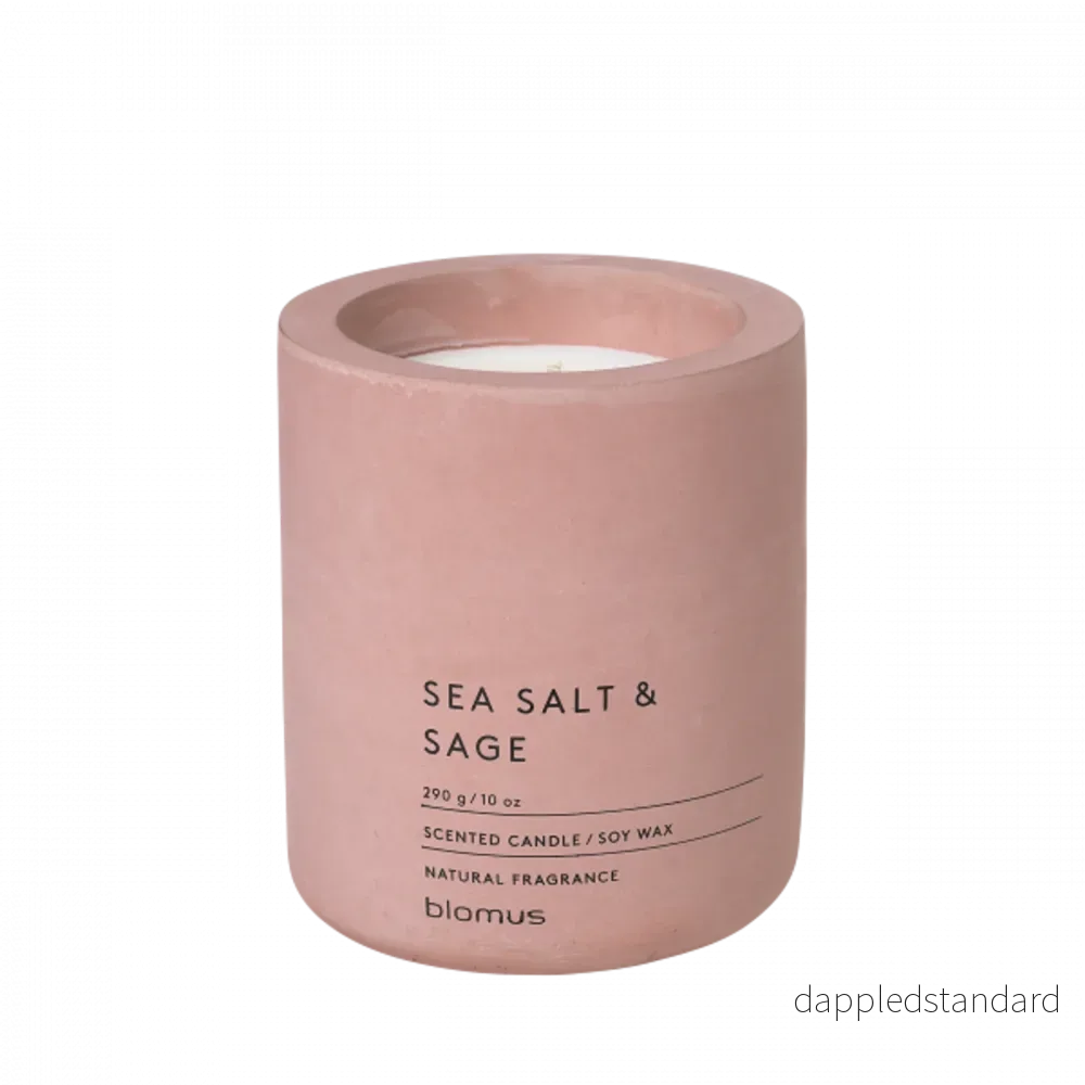Doftljus Fraga sea salt sage ø9 cm withered rose Doftljus Fraga sea salt sage ø9 cm withered rose