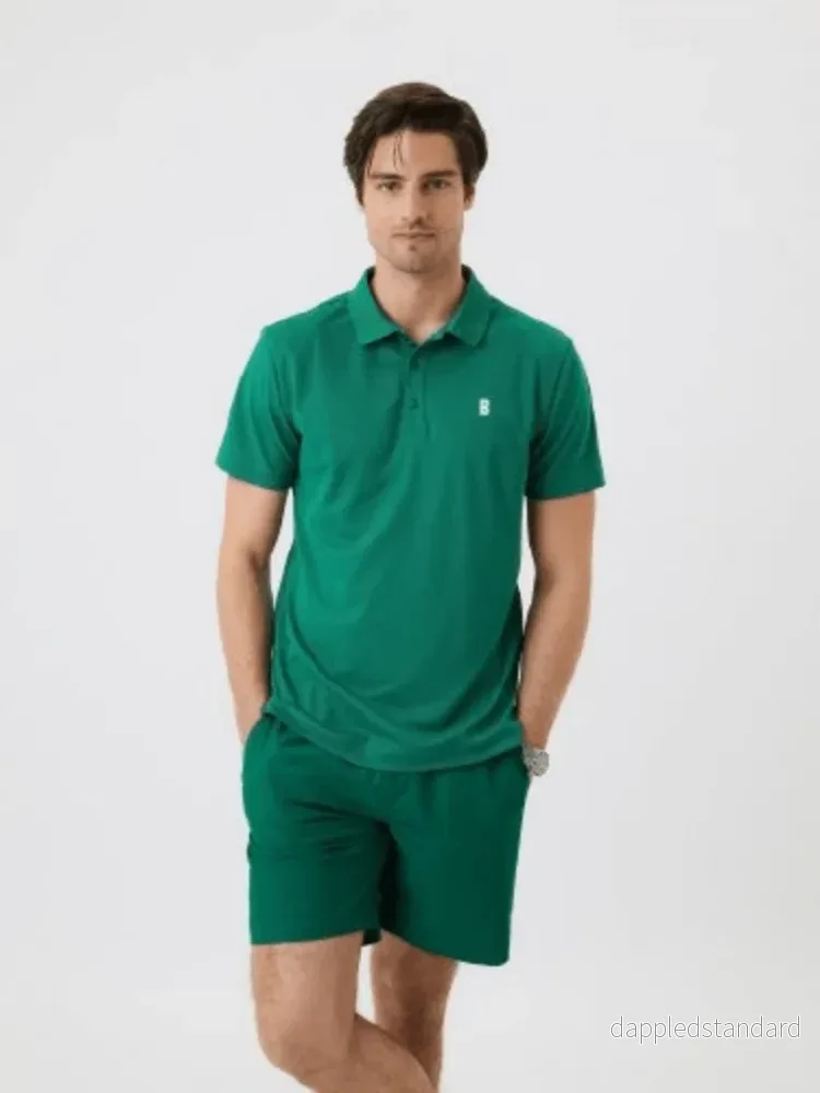 Gröna män Björn Borg Performance Polo Gröna män Björn Borg Performance Polo