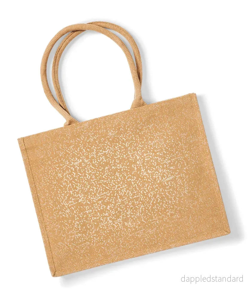 Shimmer Jute Shopper Shimmer Jute Shopper