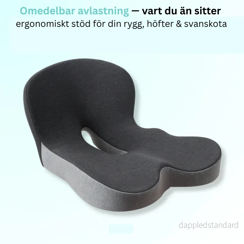 SitRelief | Lugnande avlastning för rygg, höfter och svanskota