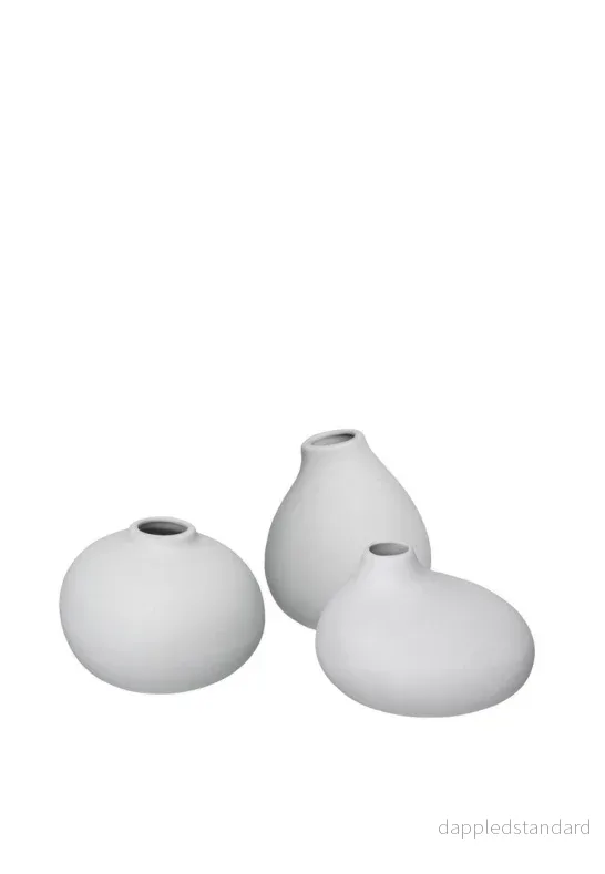 Nona Set med 3 Vaser Micro Chip