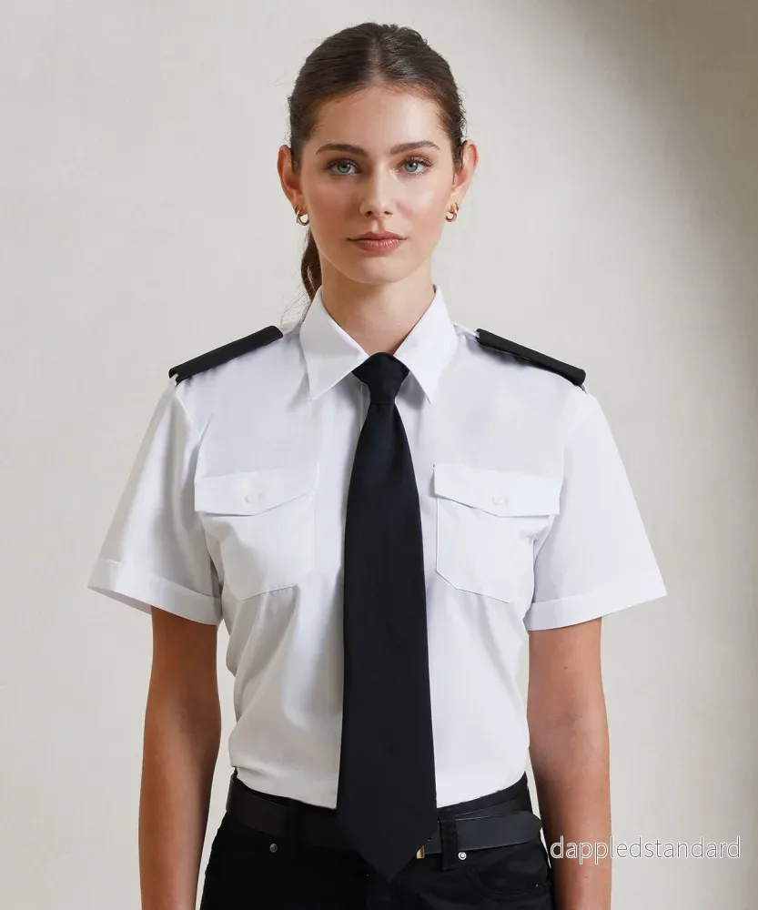 Kortärmad pilotblus för damer Kortärmad pilotblus för damer